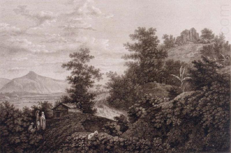 The Pass of Sicri Gully from Bengal entering into the Province of Bahar, unknow artist
